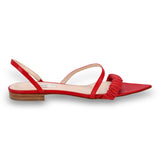 Asymetric Flat Red