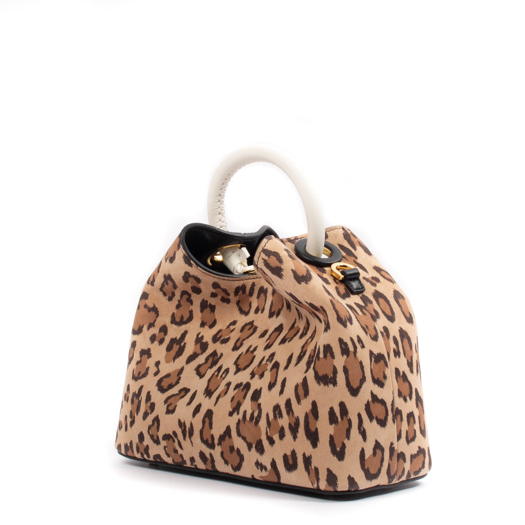 Baozi Leather Leopard /White