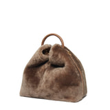 Raisin Shearling Montone Taupe / Delivery in 2 Weeks